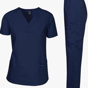 Dagacci navy scrubs set size M